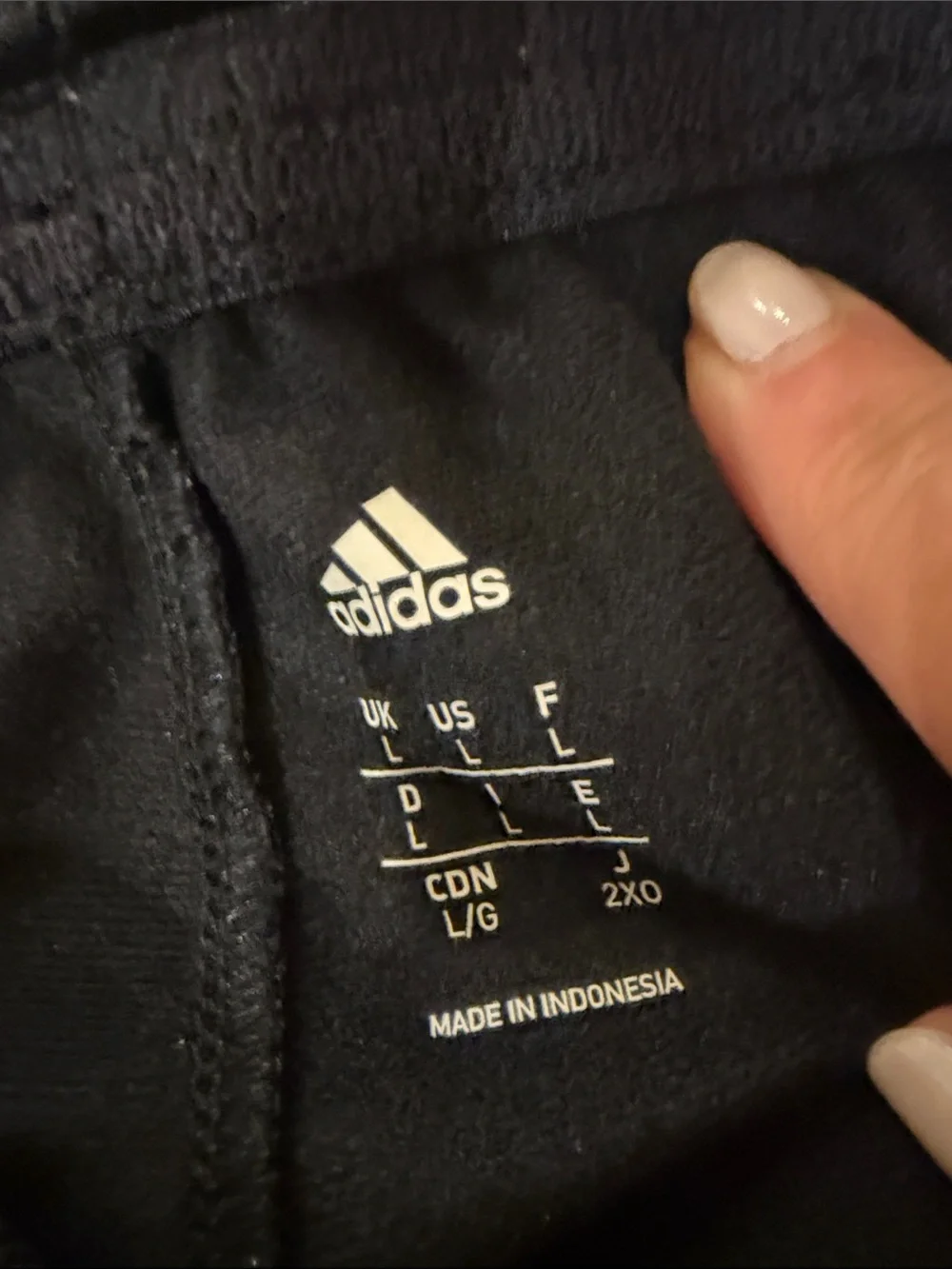 adidas mens black Track Joggers